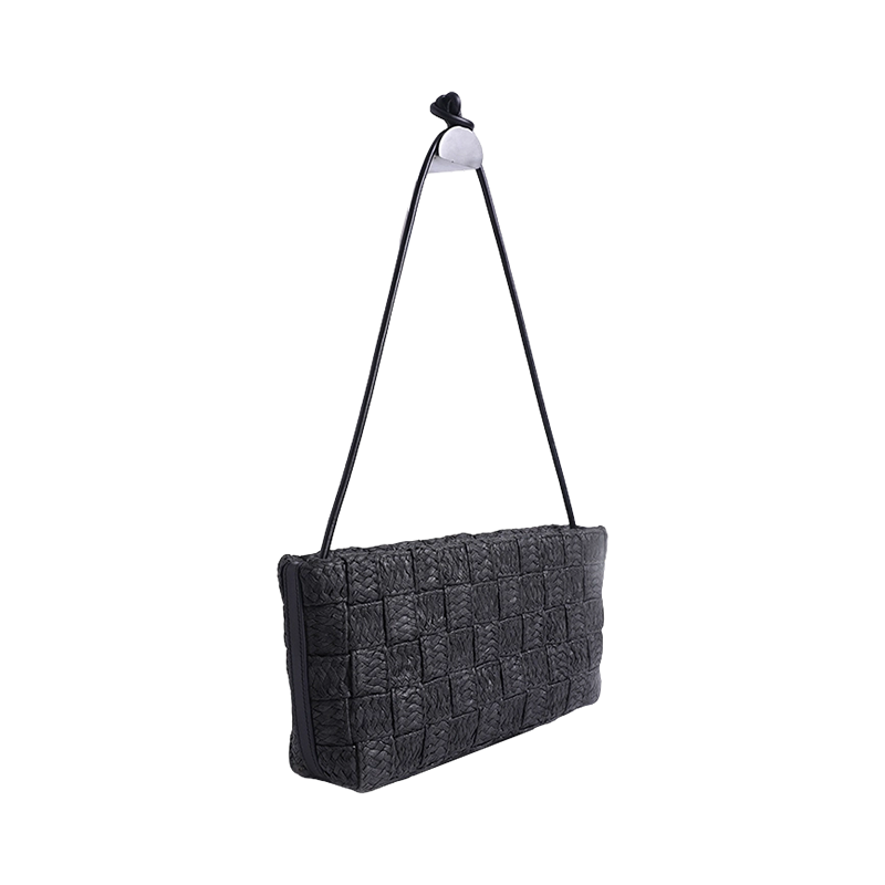 手工编织斜挎时尚包