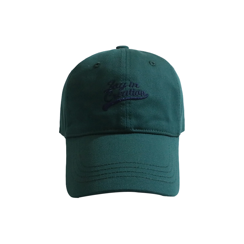 绿色字母帽子男女情侣韩国版尖顶帽潮流新时尚日本休闲春夏棒球帽