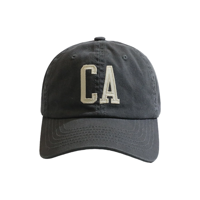 男女情侣帽子韩国版尖顶帽潮流新加州图案春夏棒球帽